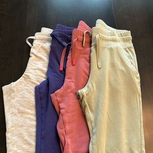 4 pack Target All In Motion girls joggers size small 6/6X